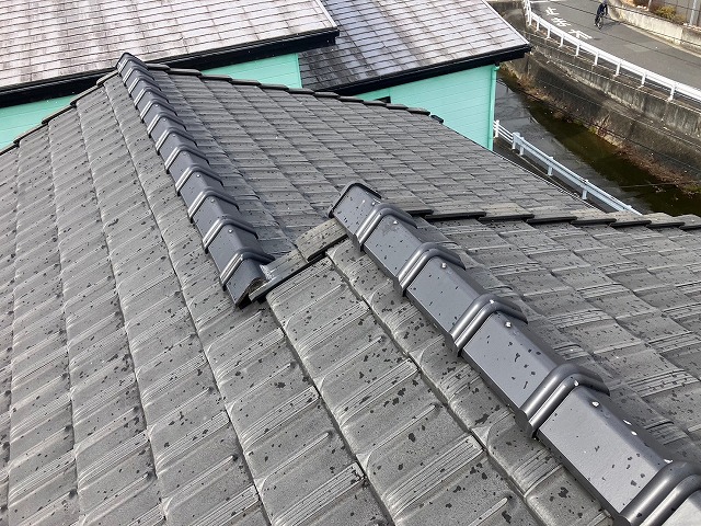 平板瓦の住宅確認